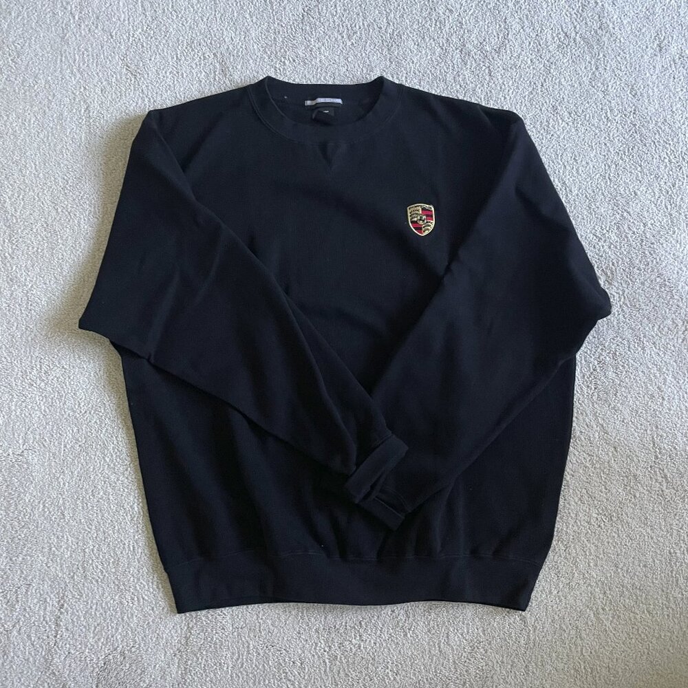 Porsche Cotton Knit Sweater...size Men's XL